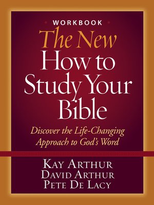 cover image of The New How to Study Your Bible Workbook